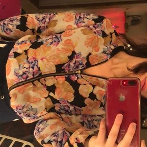 Floral jacket